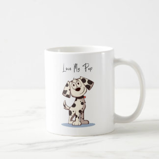 Café Caneca Love My Pup – Ilustração de Cachorro Fofa c