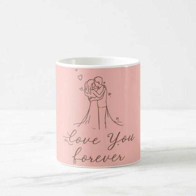 Café Caneca Love You Forever – Presente Romântico de Di (Centro)