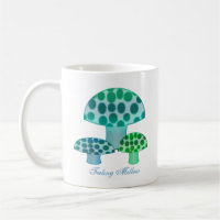 Caneca madura de sentimento do cogumelo