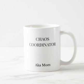 Café Caneca Mãe Coordenadora de Caos Engraçada | Minima