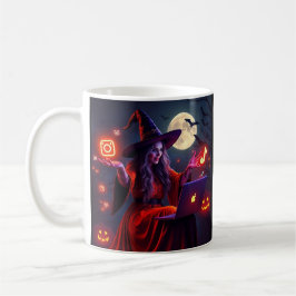 Café Caneca Mágica de Marketing Witchy – Edição Limitad