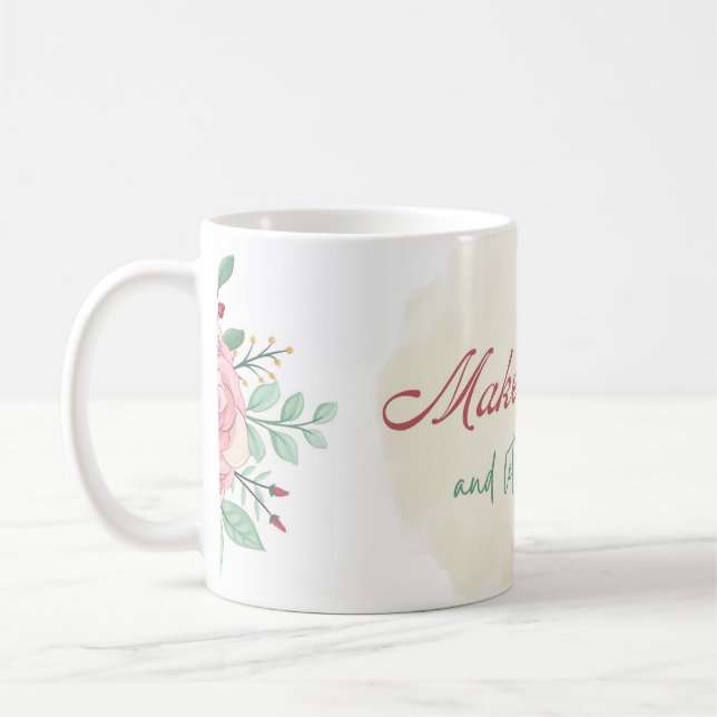 Café Caneca Make a Wish | Presente de Aniversário Flora (Esquerda)