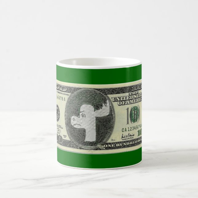 Café Caneca mal-humorada da conta de Moosie $100 (Centro)