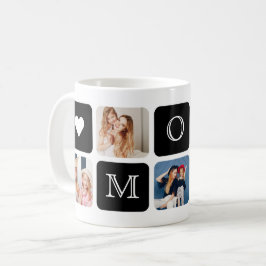 Café Caneca "Mamãe" Moderna de 5 Fotos