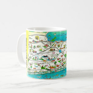 Café Caneca Mapa do Condado de Palm Beach