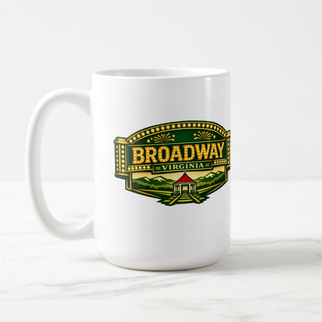 Café Caneca Marquee de Broadway, VA (Esquerda)