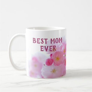 Café Caneca Melhor Mãe Já Rosa Flor de Cerejeira
