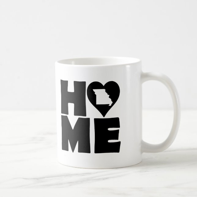 Café Caneca Missouri Home Heart State ou Caneca de Viag (Direita)