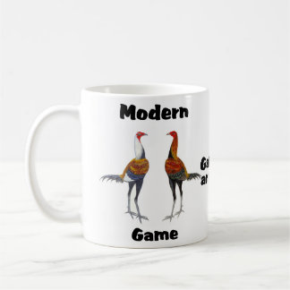 Café Caneca moderna da galinha de jogo