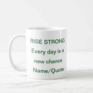 Café Caneca Motivacional Rise Strong - Citação de Empod