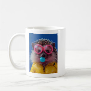 Café Caneca Motivacionalouriço Fofo de Chiclete Seja Ge