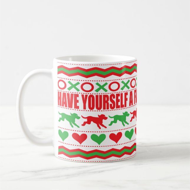 Café Caneca Natal 11 oz. "Melhor Caneca de Natal" (Esquerda)