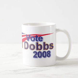 Café Caneca nova de Lou Dobbs em 2008