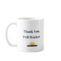 Caneca Obrigado, Trabalhador de Urna