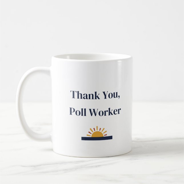Café Caneca Obrigado, Trabalhador de Urna (Esquerda)