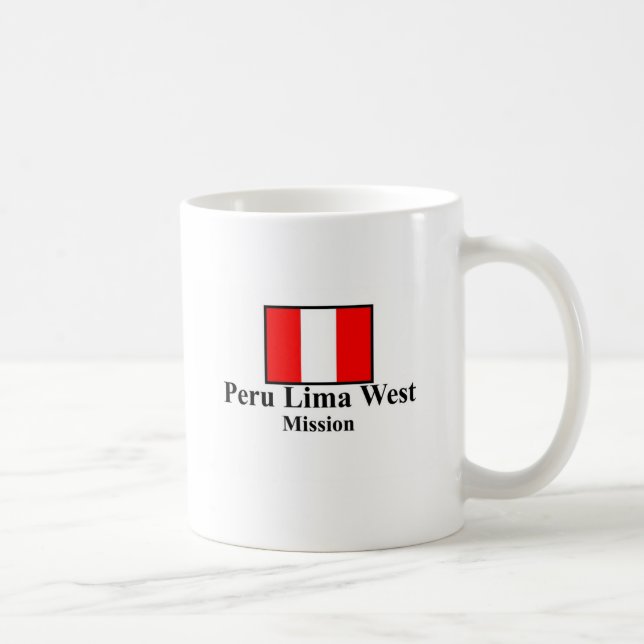 Café Caneca ocidental da missão de Peru Lima LDS (Direita)