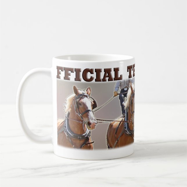 Café Caneca oficial belga do Teamster do cavalo de (Esquerda)