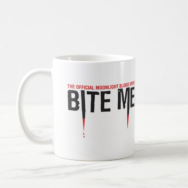 Café Caneca oficial da movimentação de sangue do luar (Esquerda)