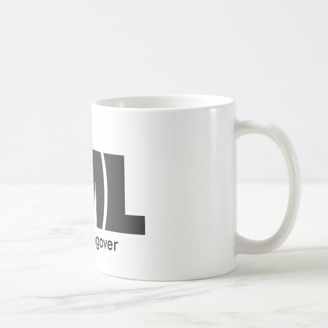 Café Caneca oficial de FML: Manutenção (Direita)