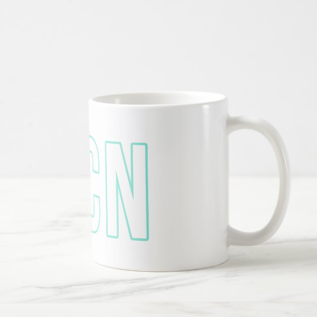 Café caneca oficial de notícias da CN (Direita)