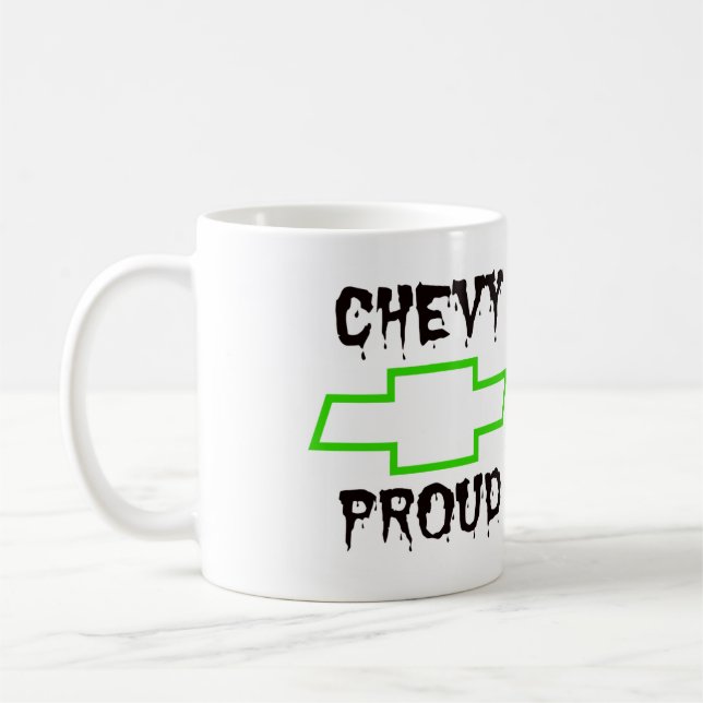 Café Caneca orgulhosa de Chevy (Esquerda)