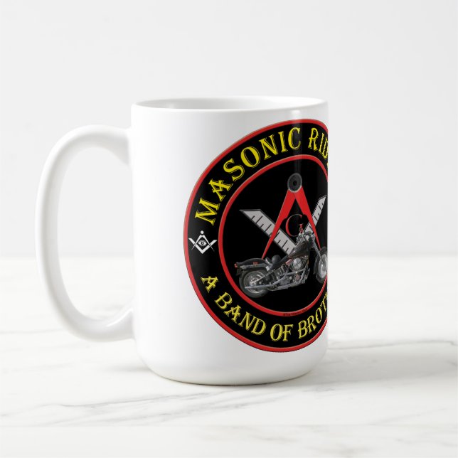 Café Caneca ou caneca de cerveja maçónica dos (Esquerda)