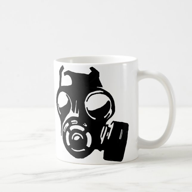 Café Caneca ou Caneca de Viagem com Estêncil Gráfico de (Direita)