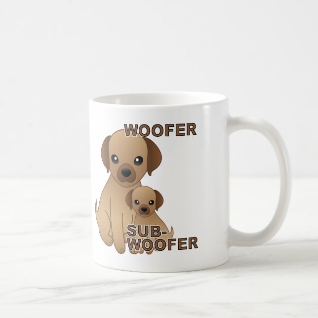 Café Caneca ou Caneca de Viagem Divertida de Cachorro S (Direita)