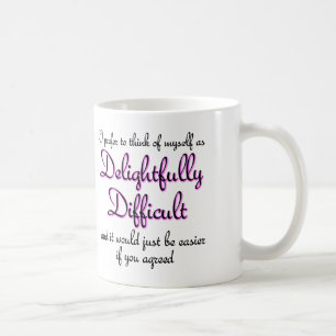 Café Caneca ou Caneca de Viagem Divertidamente Difícil