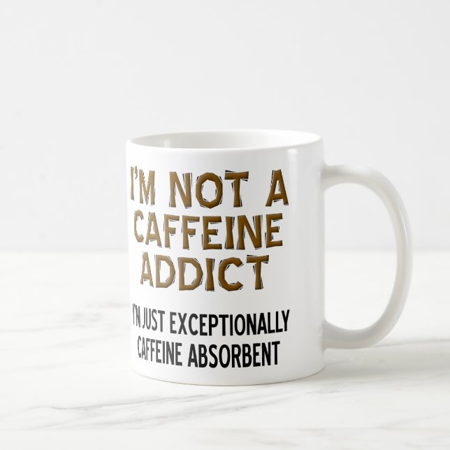 Café Caneca ou caneca de viagem engraçada absorvente de (Direita)