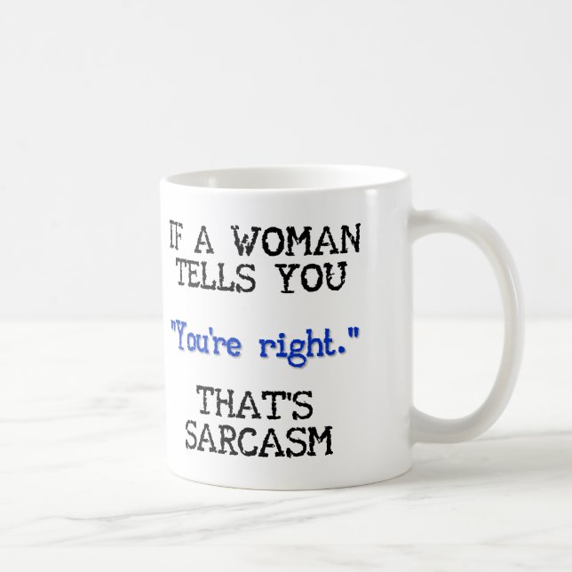 Café Caneca ou Caneca de Viagem Engraçada com Sarcasmo (Direita)
