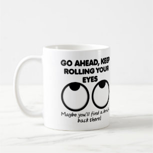 Café Caneca ou Caneca de Viagem Engraçada Continue Revi