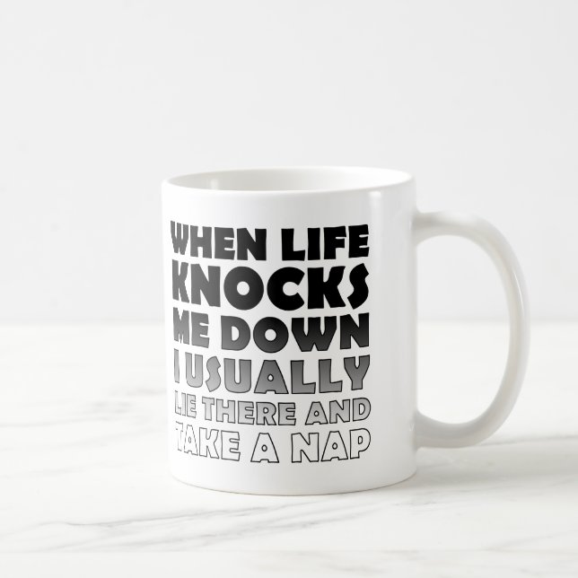Café Caneca ou Caneca de Viagem Engraçada Derrubado Tir (Direita)