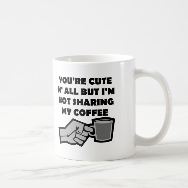 Café Caneca ou Caneca de Viagem Engraçada Não Vou Compa (Direita)