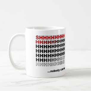 Café Caneca ou Caneca de Viagem Engraçada Ninguém Liga