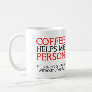 Café Caneca ou Caneca de Viagem Engraçada para Pessoa q
