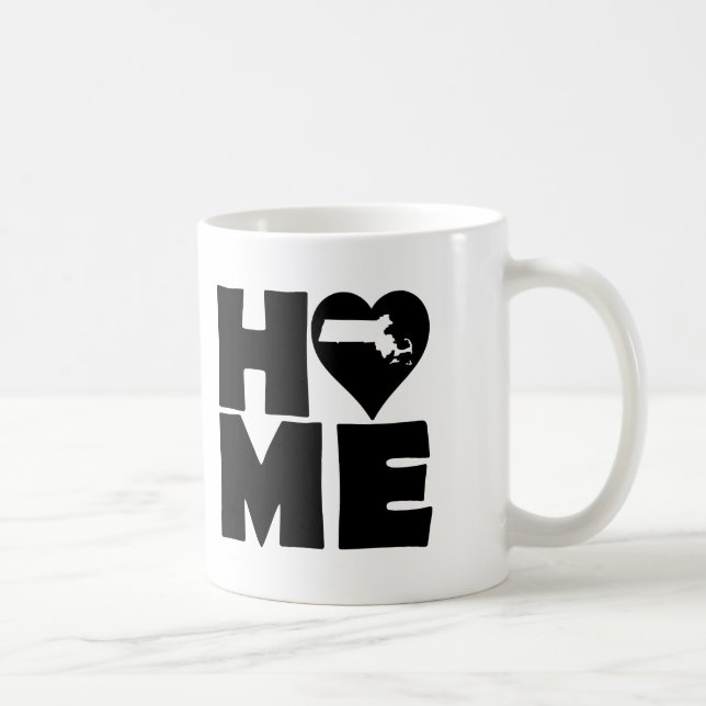 Café Caneca ou Caneca de Viagem Massachusetts Home Hear (Direita)