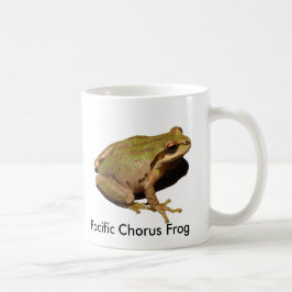 Café Caneca pacífica do sapo de coro
