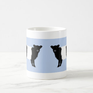 Café caneca padrão de bezerro Galloway