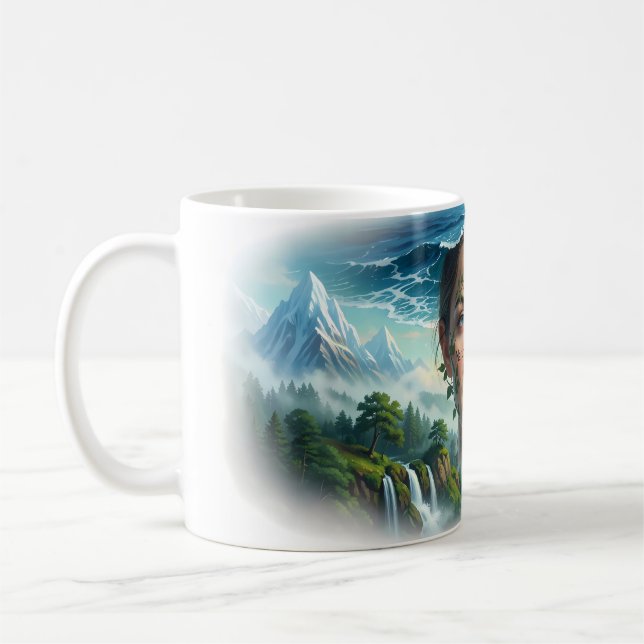 Café Caneca Paisagem dos Sonhos Natureza Dentro de Você (Esquerda)
