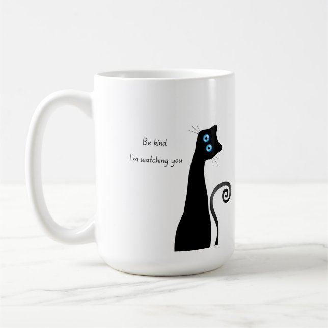 Café Caneca para amantes de gatos (Esquerda)