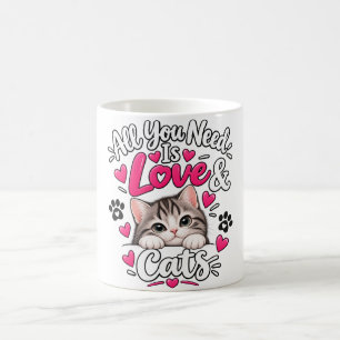 Café Caneca para Amantes de Gatos Fofos Tudo o que Prec
