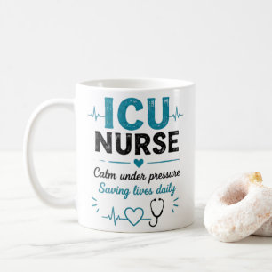 Café Caneca para Enfermeiro de UTI Presente Engraçado p