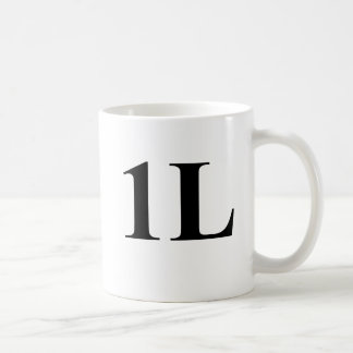 Café Caneca para estudante de direito do primeiro ano -