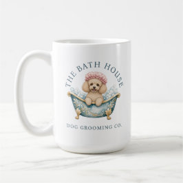Café Caneca para Groomer de Poodle Miniatura | Padrão