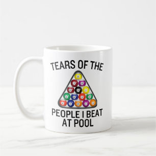 Café Caneca para Jogador de Bilhar
