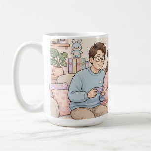 Café Caneca para Jogadores de Família Aconchegante - Ho