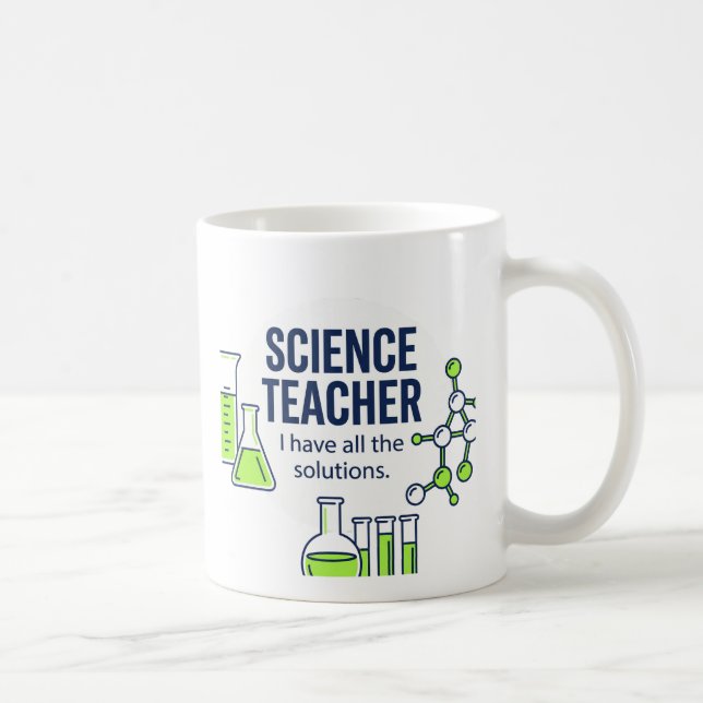 Café Caneca para Professor de Ciências (Direita)