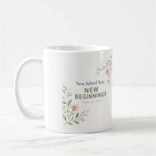 Café Caneca para Professor de Novo Ano Letivo Present