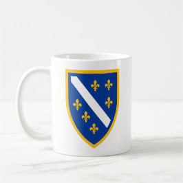 Café Caneca Patriótica Brasão de Armas da Bósnia e Herz